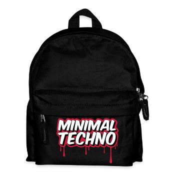 MINIMAL TECHNO - Kids' Backpack - black - Front