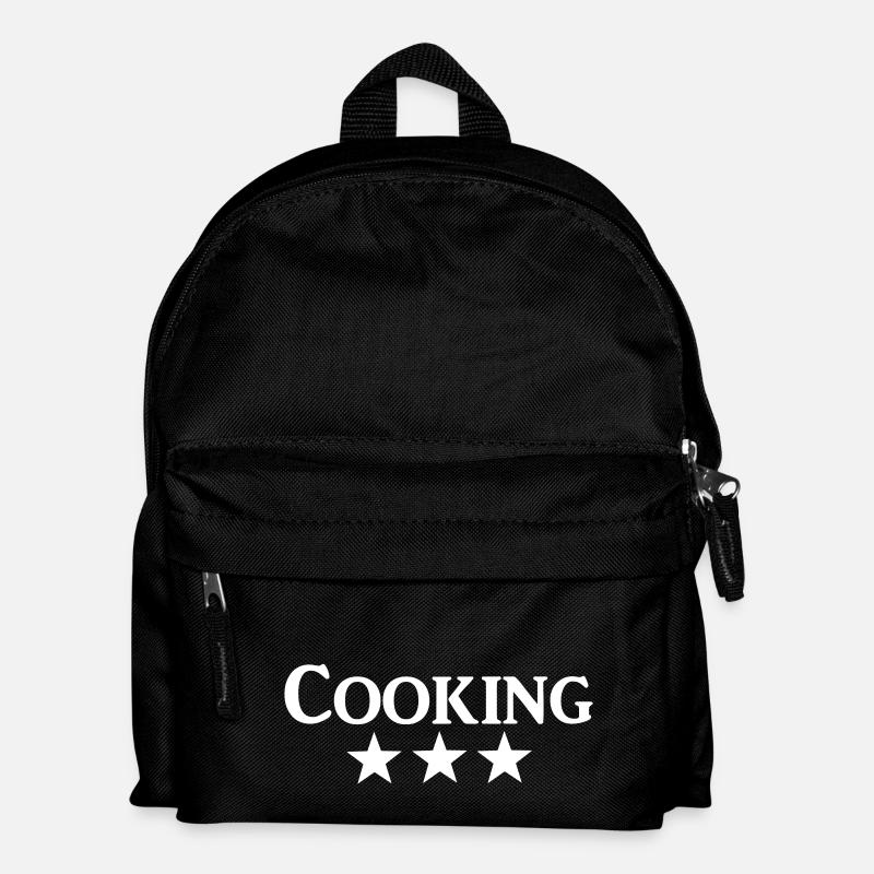 cooking - Kinder Rucksack - Schwarz