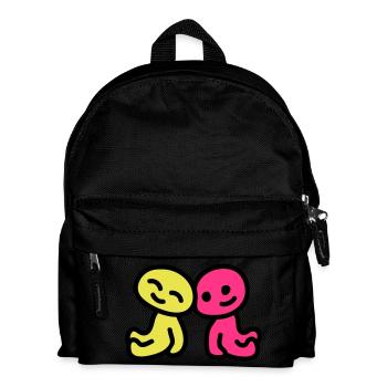 Friendship - love 3 - Kids' Backpack - black - Front