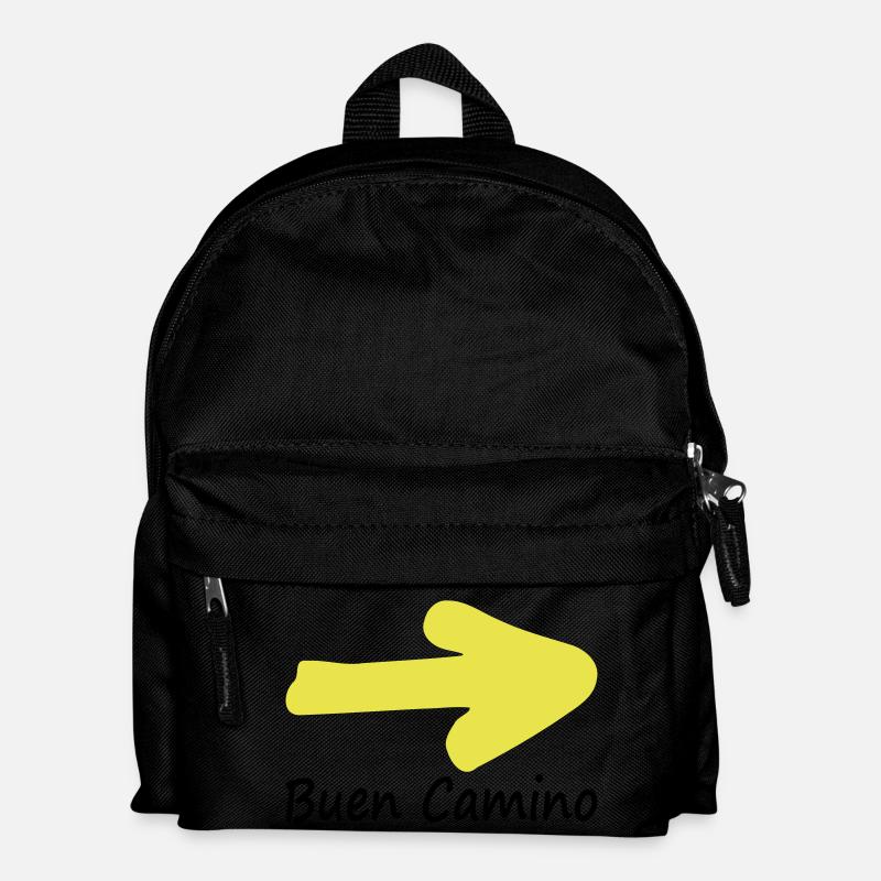 Buen Camino V - Kinder Rucksack - Schwarz