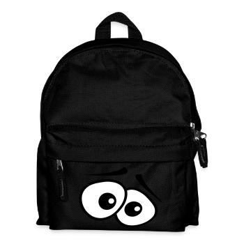 angstaugen_2c - Kids' Backpack - black - Front