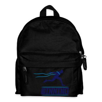 running runner winning 2c I - Kinder Rucksack - Schwarz - Vorne