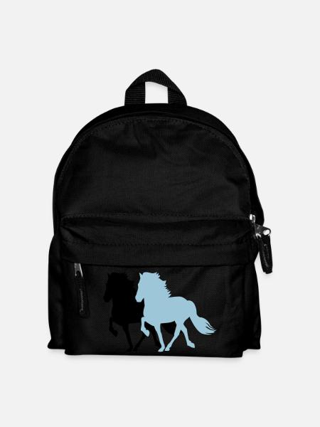 2 Tölter - Kinder Rucksack - Schwarz