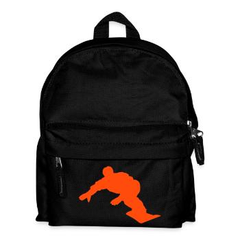 Snow boarder - Kids' Backpack - black - Front