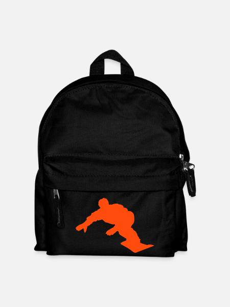 Snow boarder - Kids' Backpack - black
