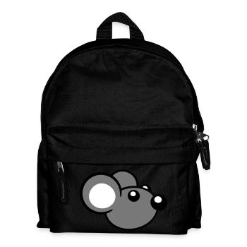 Mouse Mouse Cute Little Rat Rodent Friendly - Kids' Backpack - black - Front