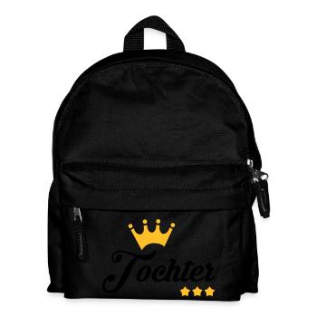 Fils / Fille / Petit-Fils / Petite-Fille - Sac à dos Enfant - noir - Devant