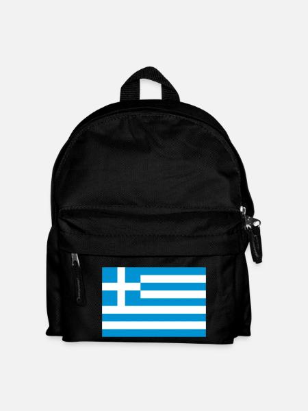 greece - Kids' Backpack - black
