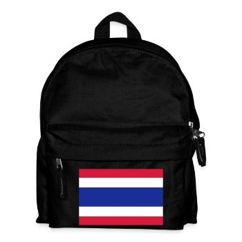 Flag of Thailand - Kids' Backpack - black - Front