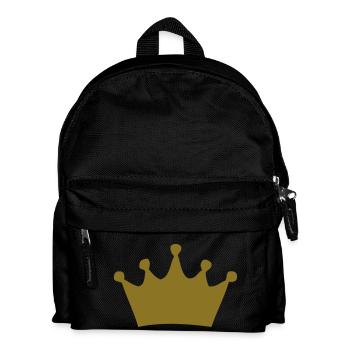 crown - Kids' Backpack - black - Front