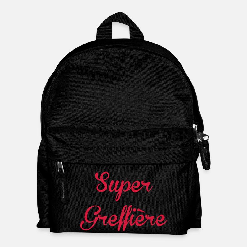 Greffier / Greffière / Loi / Tribunal / Justice - Sac à dos Enfant - noir