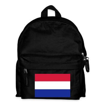 Netherlands flag - Kids' Backpack - black - Front