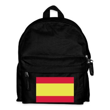 Spanien - Kinder Rucksack - Schwarz - Vorne