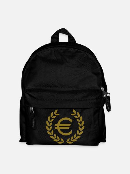 € euro deluxe money - Sac à dos Enfant - noir