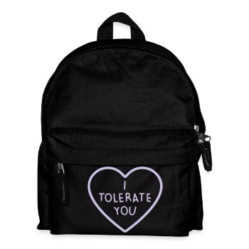 Je vous tolérez ... citations fraîches - Sac à dos Enfant - noir - Devant