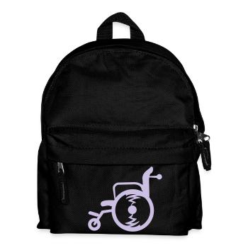 Fauteuil roulant / fauteuil roulant (1c) - Sac à dos Enfant - noir - Devant