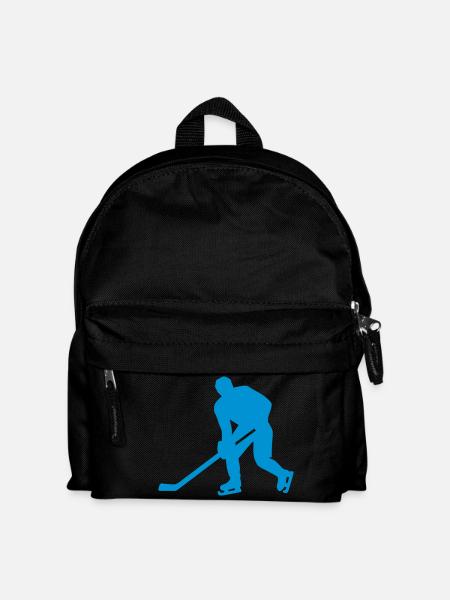Eishockey - Kinder Rucksack - Schwarz
