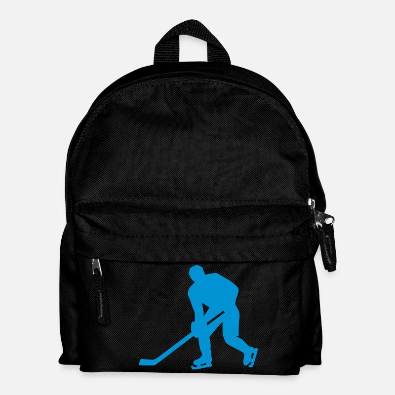 Eishockey - Kinder Rucksack - Schwarz