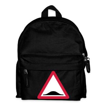 Triangle panel back donkey 209 - Kids' Backpack - black - Front