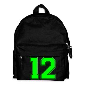 12 - Sac à dos Enfant - noir - Devant