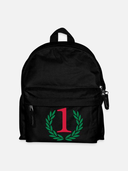 Sieger - Gewinner - Kinder Rucksack - Schwarz