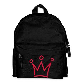 crown - Kids' Backpack - black - Front