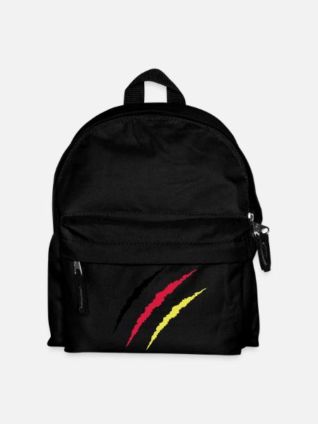 krallen_deutschland - Kinder Rucksack - Schwarz