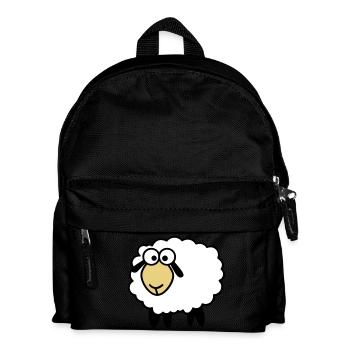das leicht bekloppte Määähndy-Schaf - Kinder Rucksack - Schwarz - Vorne