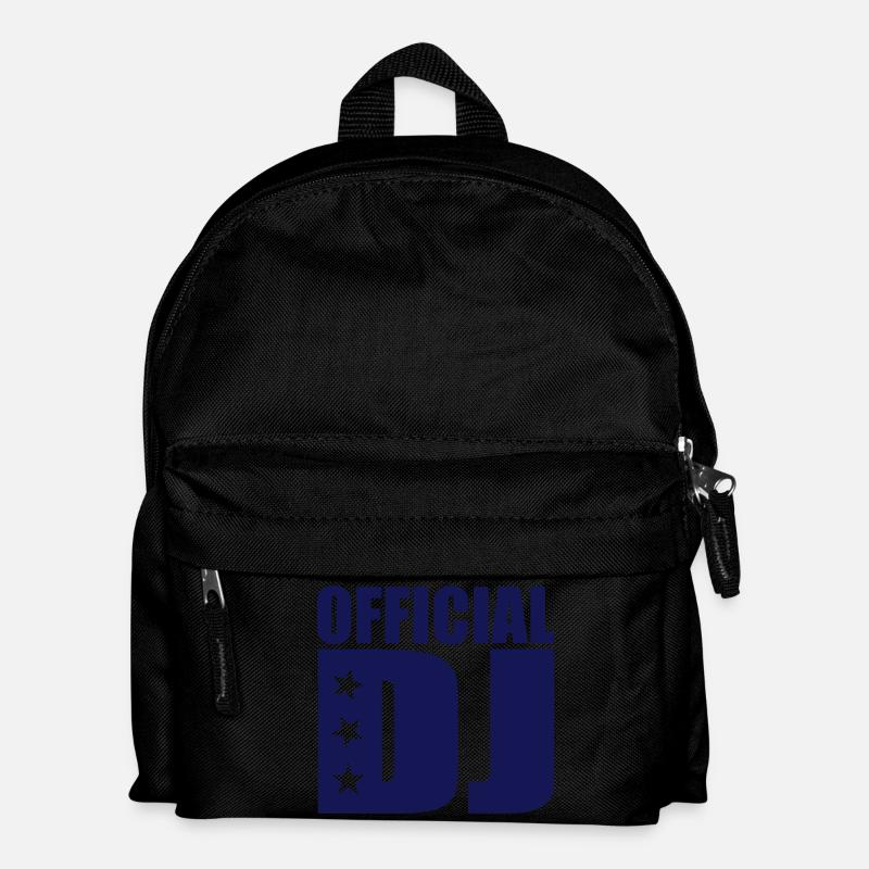 official DJ - Kinder Rucksack - Schwarz