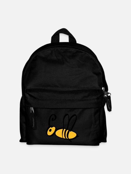 bee / honeybee 2c - Kinder Rucksack - Schwarz