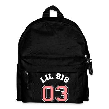 Lil Sis 03 - Little Sister - Kids' Backpack - black - Front
