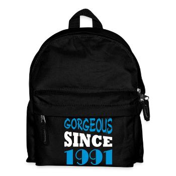 Gorgeous since 1991 - Kinder Rucksack - Schwarz - Vorne