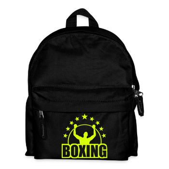 boxing - Kids' Backpack - black - Front