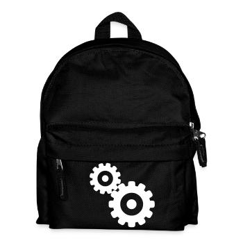 Gears - Kids' Backpack - black - Front