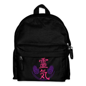 Reiki - Energy - Kids' Backpack - black - Front