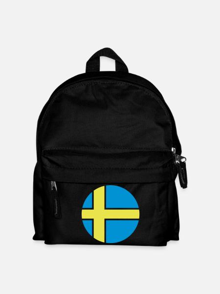 schweden_rund_50 - Kids' Backpack - black