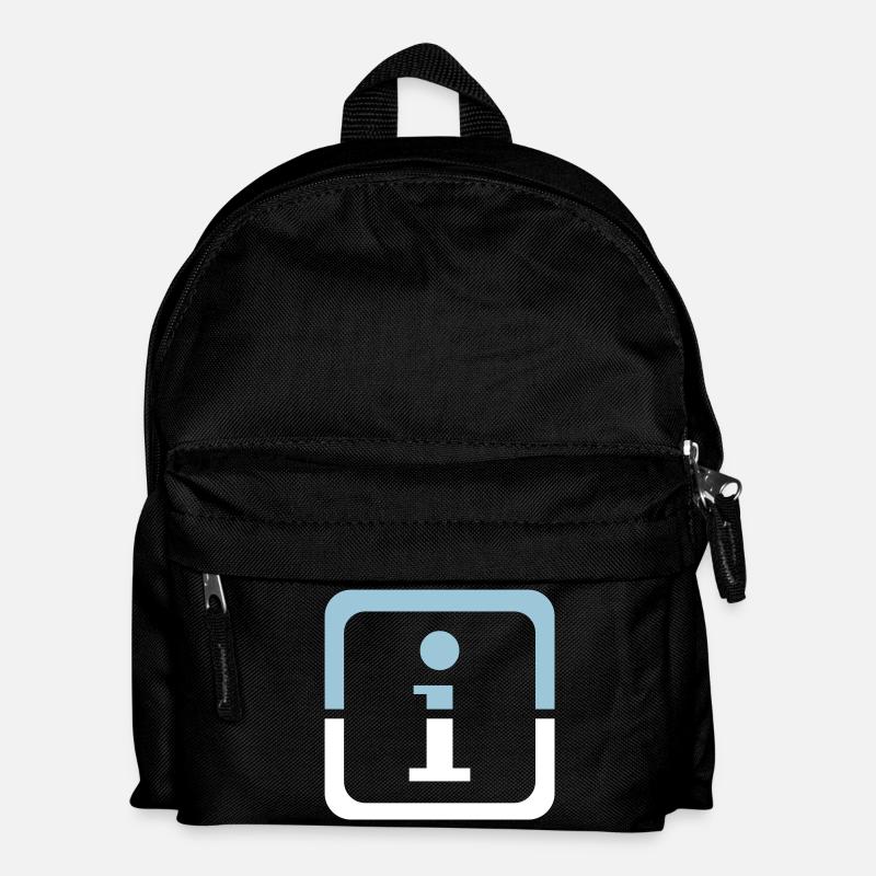 Info 30 - Kinder Rucksack - Schwarz