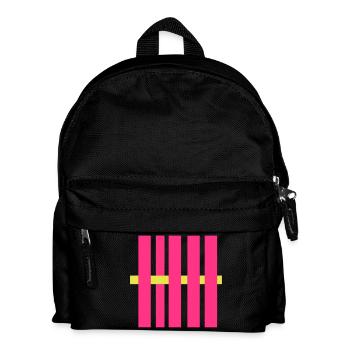 fence - Kids' Backpack - black - Front