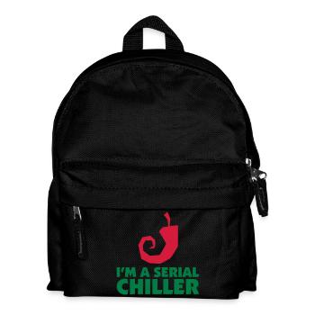 Je suis un refroidisseur de série - Sac à dos Enfant - noir - Devant