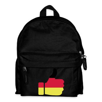 Thumbs up for Germany - Kids' Backpack - black - Front