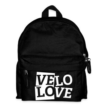 Velo amour l'amour tous les cyclistes - Sac à dos Enfant - noir - Devant