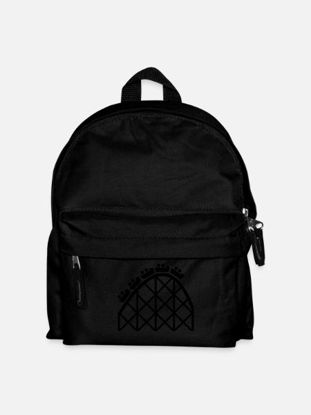 roller coaster - Kids' Backpack - black