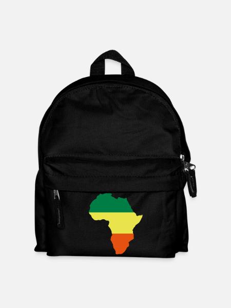 continent africain rasta - Sac à dos Enfant - noir