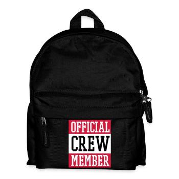 Official Crew Member - Kids' Backpack - black - Front