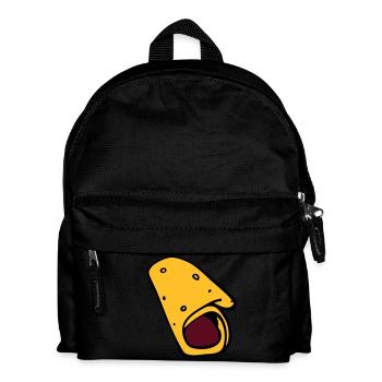 burrito Pfannkuchen-Pfannkuchen-Wurst - Kinder Rucksack - Schwarz - Vorne