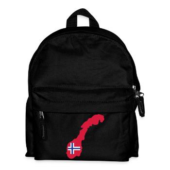 Norwegen - Kids' Backpack - black - Front