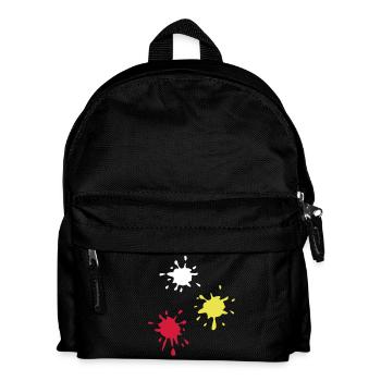 art, artiste, peinture - Sac à dos Enfant - noir - Devant