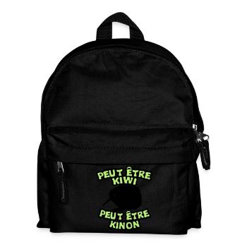 peut etre kiwi kinon animal oiseaux expr - Sac à dos Enfant - noir - Devant