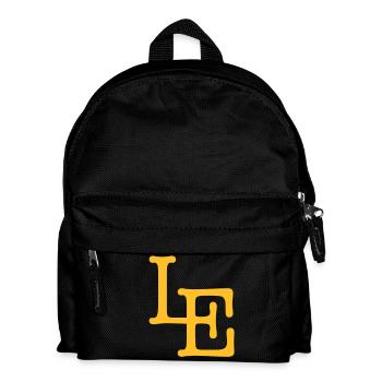Leipzig - LE - Kinder Rucksack - Schwarz - Vorne