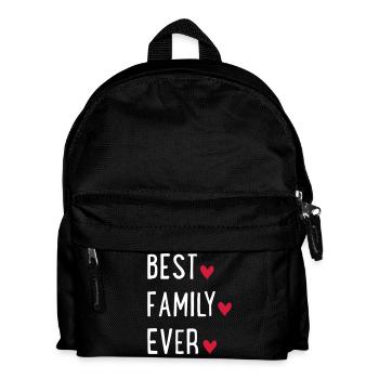 Best family in the world - Kids' Backpack - black - Front